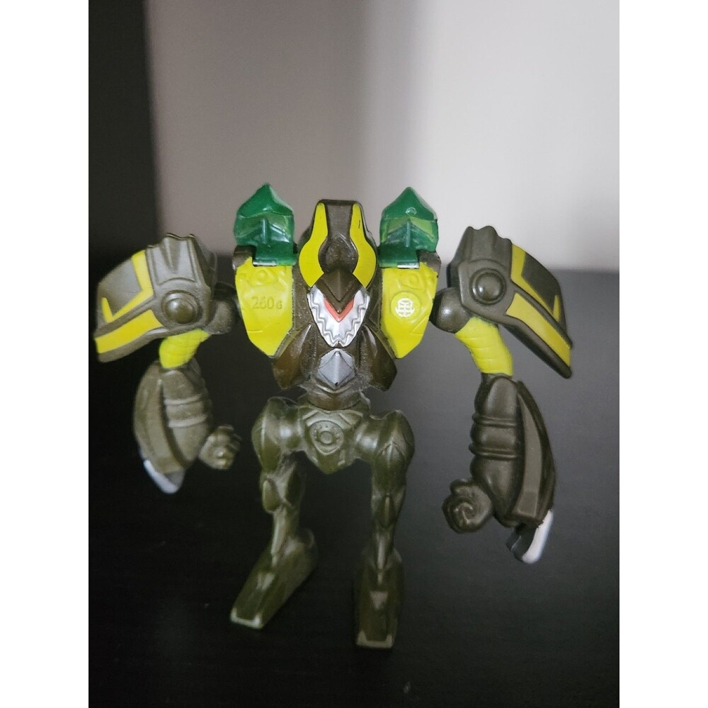 2011 McDonald's Happy Meal Toy Spin Master Bakugan #4 Silent Strike Figure Green